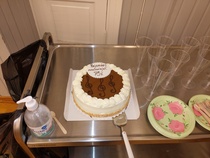 Synttärikakku 75 vuotiaalle kuorolle